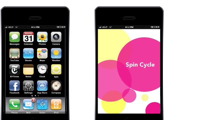 Spin Cycle Mobile App Flow Part I