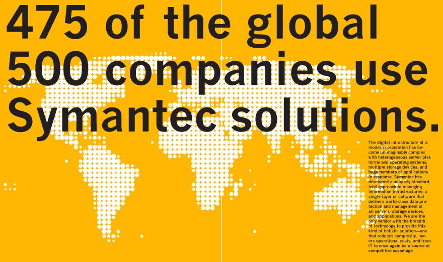 Symantec Annual Report Spread 8